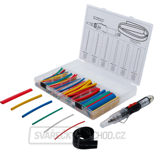 Malý plynový hořák se sadou hadic smrštitelných teplem BGS 70143 | barevné | s piezo zapalováním | 162dílná Malý plynový hořák se sadou hadic smrštitelných teplem BGS 70143 | barevné | s piezo zapalováním | 162dílná gallery main image