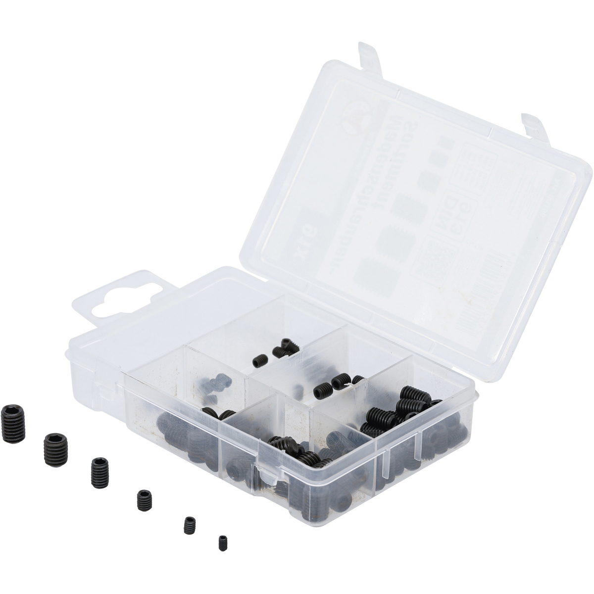 Sada šroubů vnitřní červ BGS 88156 | 91dílná BGS88156