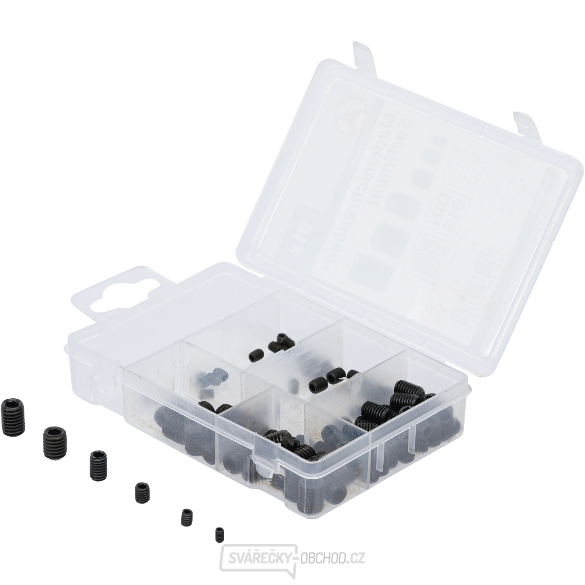 Sada šroubů vnitřní červ BGS 88156 | 91dílná