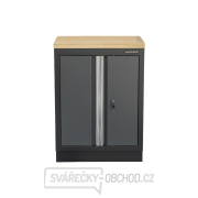 Dvoudveřová skříňka s dřevěnou pracovní deskou Matabro SET-CA01070 | 1 police | 680x465x950 mm Dvoudveřová skříňka s dřevěnou pracovní deskou Matabro SET-CA01070 | 1 police | 680x465x950 mm gallery main image