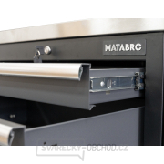 Dílenská skříňka s nerezovou pracovní deskou Matabro SET-CA01059 | 4 šuplíky | 680x465x950 mm Dílenská skříňka s nerezovou pracovní deskou Matabro SET-CA01059 | 4 šuplíky | 680x465x950 mm náhled