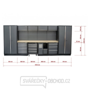 AKČNÍ SET Sestava 10 ks dílenského nábytku SET-CA01075 s dřevěnou pracovní deskou MB-TGW26 a MB-TGW80 AKČNÍ SET Sestava 10 ks dílenského nábytku SET-CA01075 s dřevěnou pracovní deskou MB-TGW26 a MB-TGW80 náhled