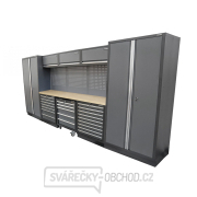 AKČNÍ SET Sestava 8 ks dílenského nábytku SET-CA01078 s dřevěnou pracovní deskou MB-TGW80 AKČNÍ SET Sestava 8 ks dílenského nábytku SET-CA01078 s dřevěnou pracovní deskou MB-TGW80 gallery main image