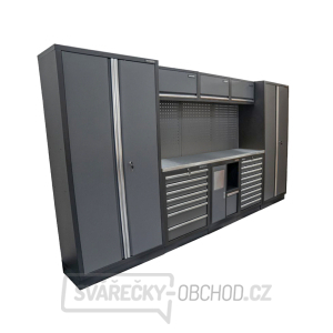 AKČNÍ SET Sestava 8 ks dílenského nábytku SET-CA01080 s nerezovou pracovní deskou MB-TGW80S AKČNÍ SET Sestava 8 ks dílenského nábytku SET-CA01080 s nerezovou pracovní deskou MB-TGW80S gallery main image