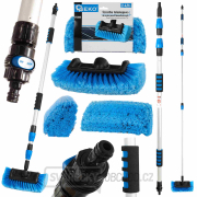 Teleskopický kartáč na mytí fotovoltaických panelů 2-4,9m Teleskopický kartáč na mytí fotovoltaických panelů 2-4,9m gallery main image