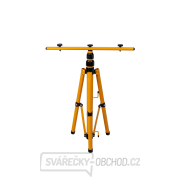 2x100W LED světlomet s teleskopickým konstrukčním stojanem a kabelem - studená bílá barva 6500K  náhled