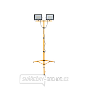 2x100W LED světlomet s teleskopickým stojanem a kabelem - neutrální bílá barva 4500K (1) náhled