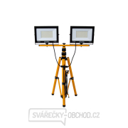 2x100W LED světlomet s teleskopickým stojanem a kabelem - neutrální bílá barva 4500K  Náhled