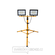 2x100W LED světlomet s teleskopickým stojanem a kabelem - neutrální bílá barva 4500K  Náhled