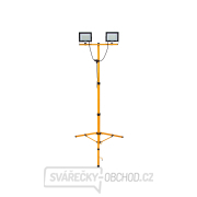 2x50W LED světlomet s teleskopickým konstrukčním stojanem a kabelem - studená bílá barva 6500K (1) náhled
