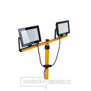 2x50W LED světlomet s teleskopickým konstrukčním stojanem a kabelem - studená bílá barva 6500K (1) náhled