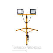 2x50W LED světlomet s teleskopickým stojanem a kabelem - neutrální bílá barva 4500K (1) Náhled