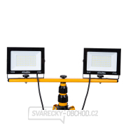 2x50W LED světlomet s teleskopickým stojanem a kabelem - neutrální bílá barva 4500K (1) náhled