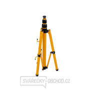 100W LED světlomet s teleskopickým konstrukčním stojanem a kabelem - studená bílá barva 6500K  náhled