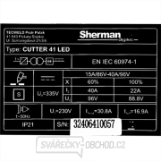 Plazmová řezačka Sherman Cutter 41 LED + Hořák + Kabely náhled