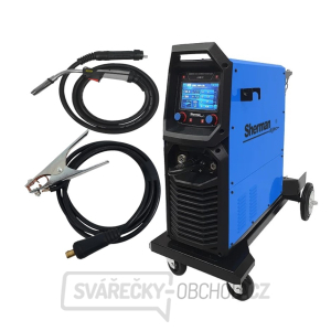 Synergický invertorový svařovací stroj DIGIMIG 351 COMBO PULSE LCD + Hořák + Kabely Synergický invertorový svařovací stroj DIGIMIG 351 COMBO PULSE LCD + Hořák + Kabely gallery main image