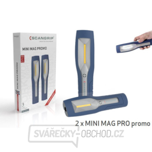 Pracovní svítilna SCANGRIP 2x MINI MAG PRO Pracovní svítilna SCANGRIP 2x MINI MAG PRO gallery main image
