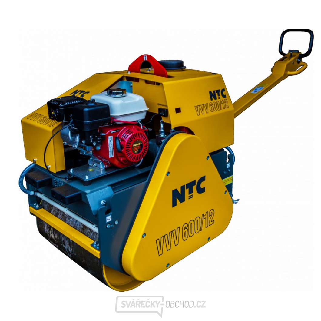 Ručně vedený vibrační válec VVV 600/12G