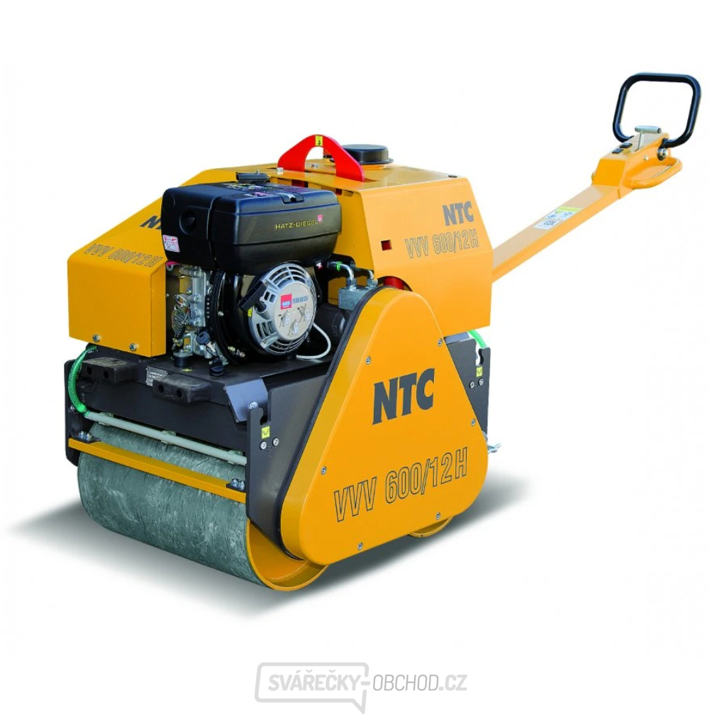 Ručně vedený vibrační válec VVV 600/12H3E