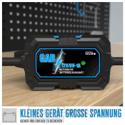 AUTOMATICKÁ NABÍJEČKA BATERIÍ GAB 12V/6V-1A AUTOMATICKÁ NABÍJEČKA BATERIÍ GAB 12V/6V-1A náhled