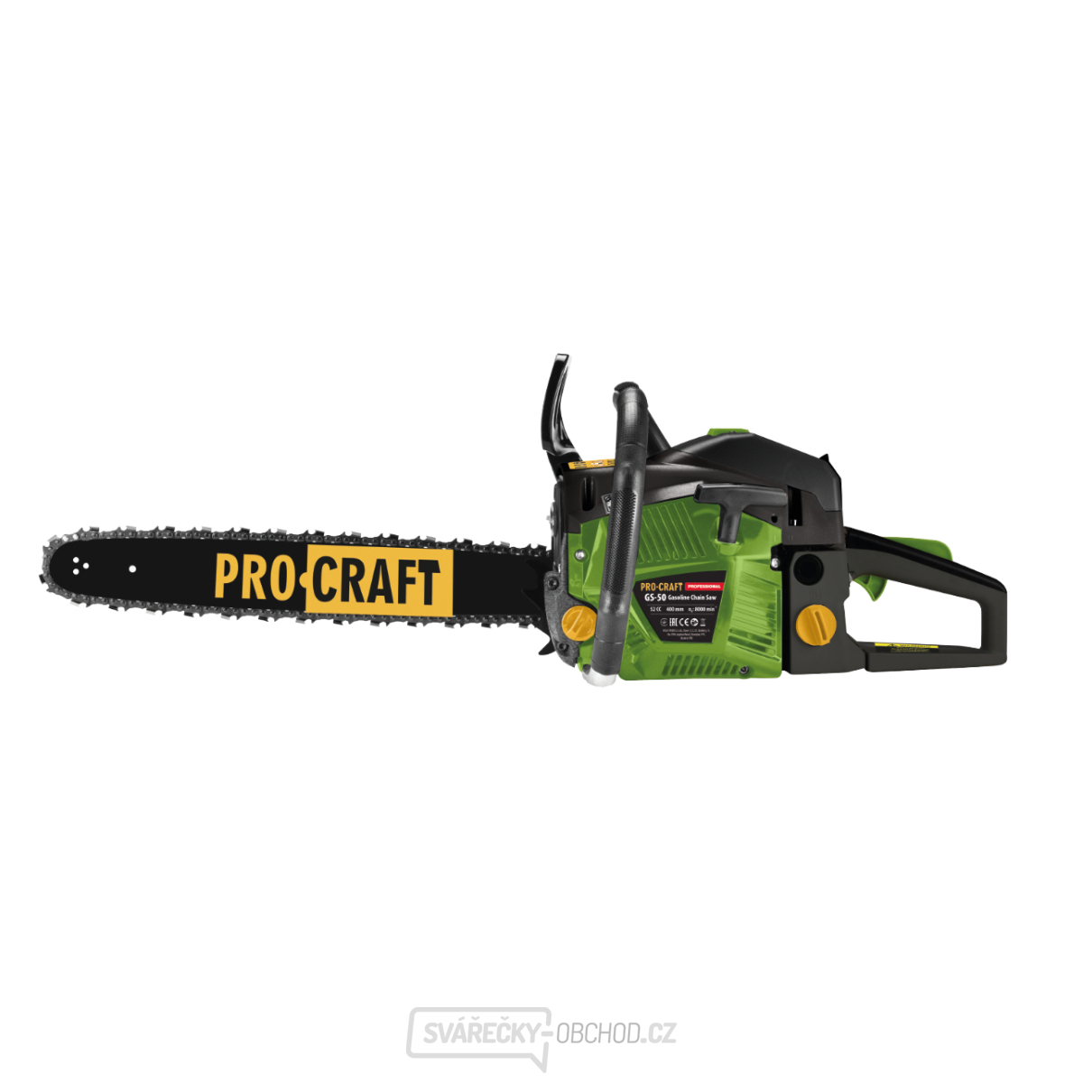 Benzínová řetězová pila Procraft GS-50/2 | GS-50/2