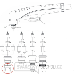 Vedení hubice PANTERMAX® CUT 50LED IPT-40/SC60  Vedení hubice PANTERMAX® CUT 50LED IPT-40/SC60  gallery main image