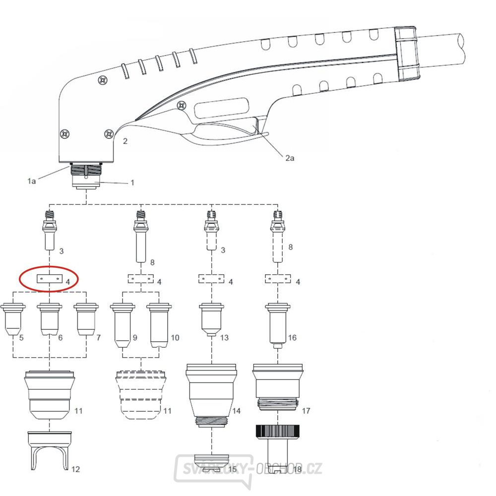 Izolační kroužek PANTERMAX® CUT 50LED IPT-40/SC60
