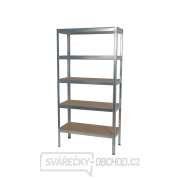 Policový regál | 5 polic | 900 x 400 x 1800 mm Matabro MB-SH01, Policový regál | 5 polic | 900 x 400 x 1800 mm Matabro MB-SH01, gallery main image