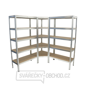AKČNÍ SET Regálový systém MB-SH02 a MB-SH03 | 3 díly | 1600 x 1600 x 1800 mm AKČNÍ SET Regálový systém MB-SH02 a MB-SH03 | 3 díly | 1600 x 1600 x 1800 mm gallery main image