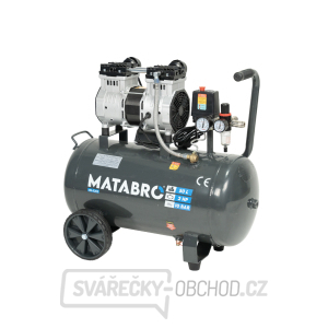 Bezolejový kompresor Matabro MB-K202 50l, 230V | 1500W Bezolejový kompresor Matabro MB-K202 50l, 230V | 1500W gallery main image