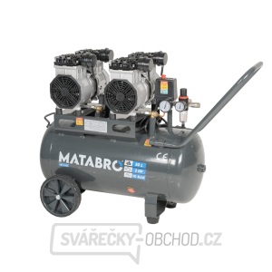 Bezolejový kompresor Matabro MB-K203 50l, 230V | 2200W Bezolejový kompresor Matabro MB-K203 50l, 230V | 2200W gallery main image