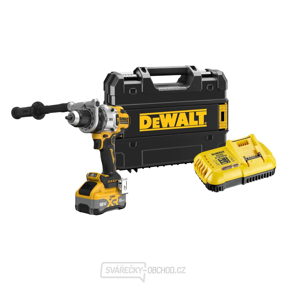 AKU příklepová vrtačka 18V XR DeWALT DCD1007WW1T 1x8Ah