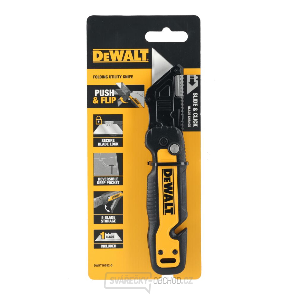 Skládací nůž s pevnou čepelí DeWALT DWHT10992-0