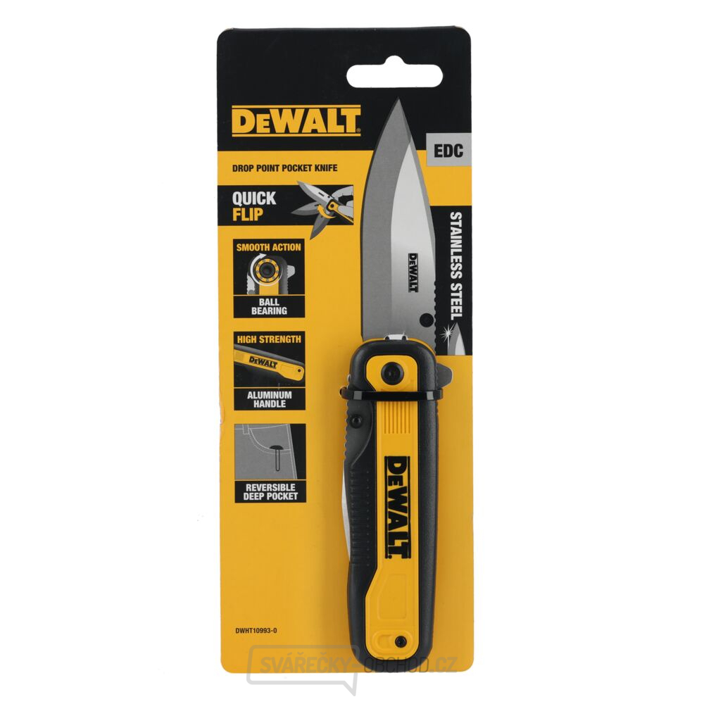 Skládací nůž s pevnou čepelí DeWALT DWHT10993-0 Skládací nůž s pevnou čepelí DeWALT DWHT10993-0 gallery main image