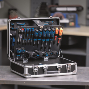 Hliníkový kufr s nářadím Scheppach TB 200, 141 dílů náhled