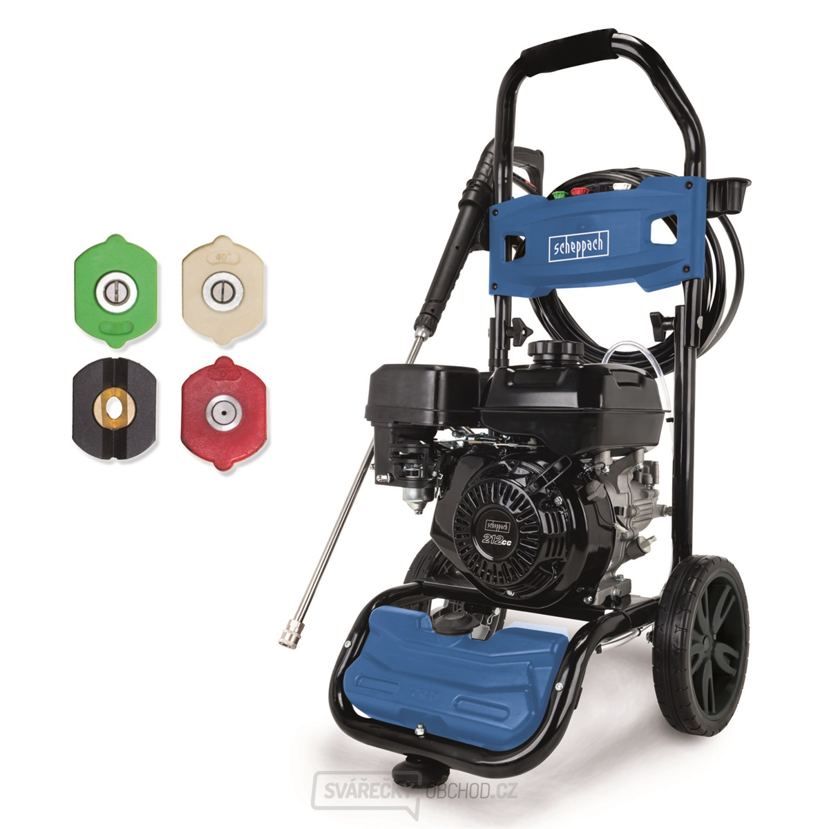 Benzínová tlaková myčka Scheppach HCP 5000 241 bar