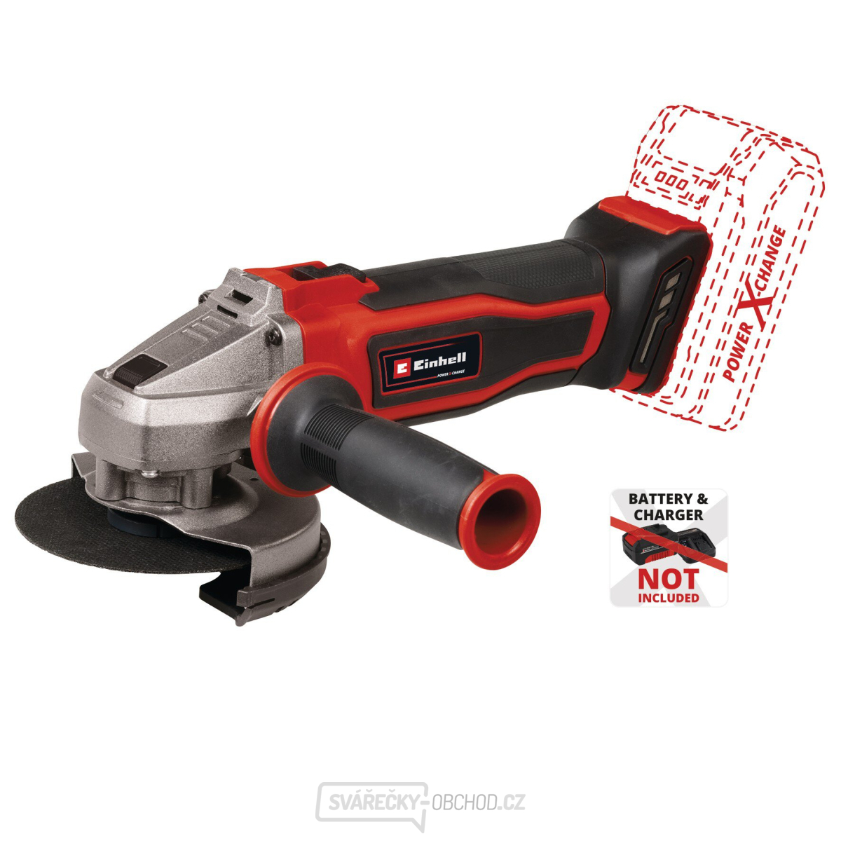 Aku úhlová bruska TE-AG 18/115 Q Li Solo