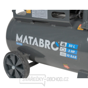 AKČNÍ SET SETMB-K203, Bezolejový kompresor 50l, 230V, 4 písty s příslušenstvím | 2x1500W | Matabro náhled