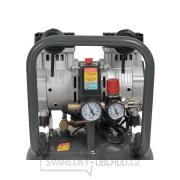 AKČNÍ SET SETMB-K207, Bezolejový vertikální kompresor 50l, 230V, 2 písty, s příslušenstvím | 2000W | 10 BAR | Matabro náhled