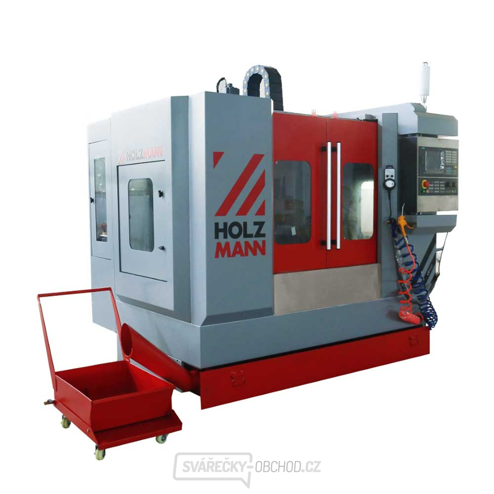 CNC frézka na kov HOLZMANN CF500 s řízením Siemens 808D Advanced