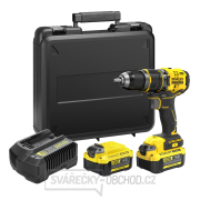 Aku vrtačka s příklepem Stanley V20, 2 x 4.0Ah, kitbox Aku vrtačka s příklepem Stanley V20, 2 x 4.0Ah, kitbox gallery main image