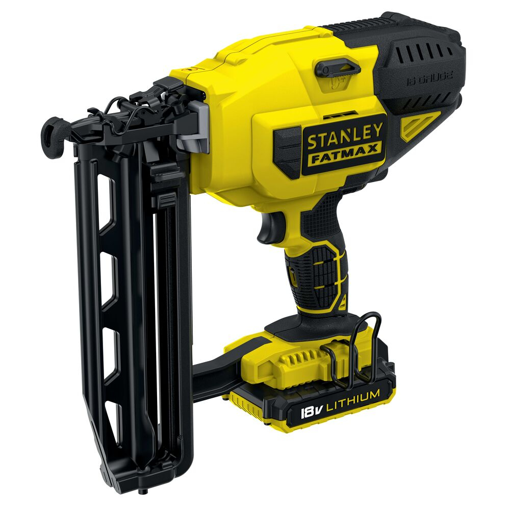 Levně Aku hřebíkovačka Stanley 18 V, 2x2Ah, nabíječka FMC792D2