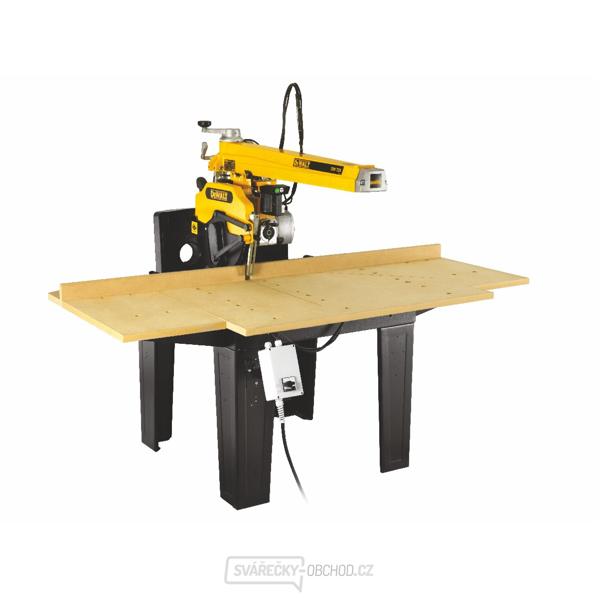 Pila s radiálním ramenem DeWALT DW729KN