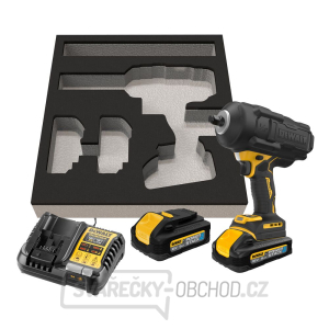 AKU rázový utahovák s velkým momentem DeWALT DCF961H2G 18V, 2x5Ah, nabíječka, PUR AKU rázový utahovák s velkým momentem DeWALT DCF961H2G 18V, 2x5Ah, nabíječka, PUR gallery main image