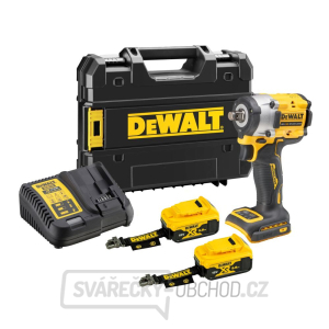 AKU rázový utahovák DeWALT DCF921P2LRT 18V, 2x5Ah LR, bez nabíječky, Tstak AKU rázový utahovák DeWALT DCF921P2LRT 18V, 2x5Ah LR, bez nabíječky, Tstak gallery main image