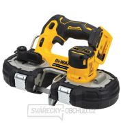 AKU pásová pila DeWALT DCS377NT 18V, bez aku a nabíječky, Tstak Náhled