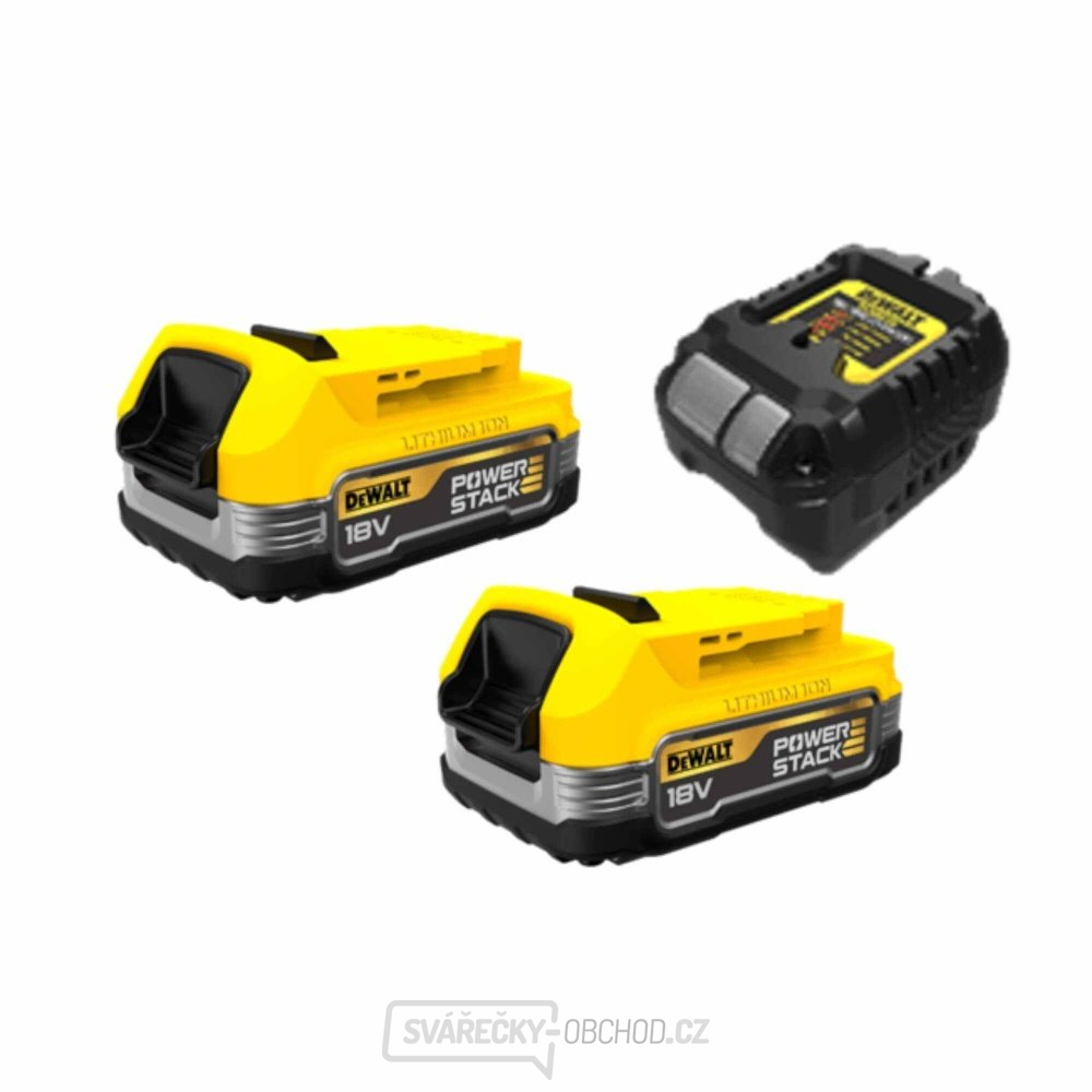 Startovací sada DeWALT DCB1102E2 18V 1,7Ah POWERSTACK