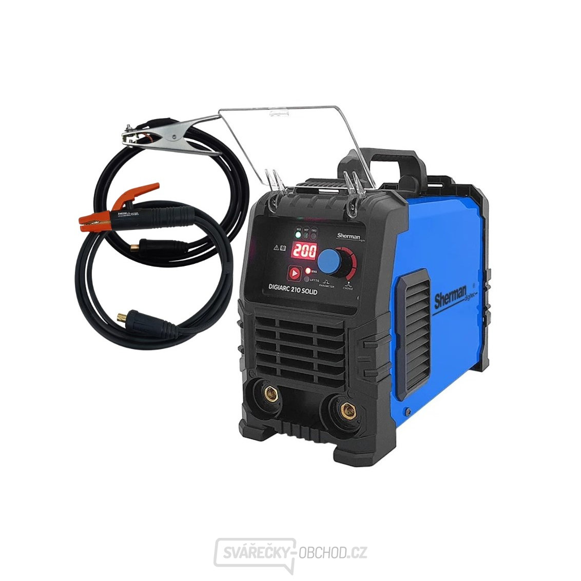 Invertorová svářečka DigiARC 210 SOLID + Kabely