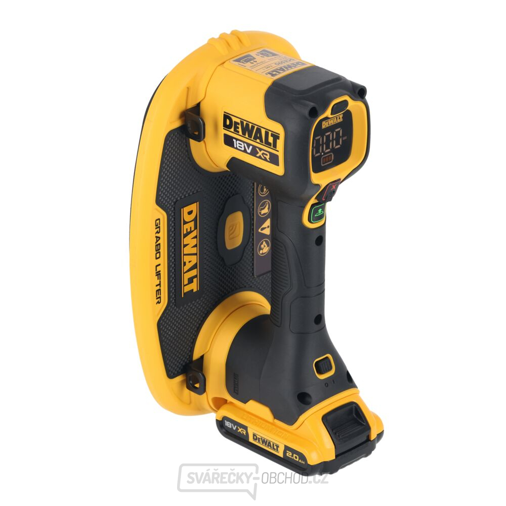 18V přísavka GRABO DeWALT DCE590D1T, 1x 2,0Ah, kufr Tstak
