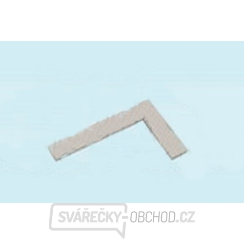 Úhelník přesný plochý KINEX 400x250 mm, tř.př.1, "Au", ČSN 25 5103